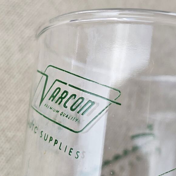 VTG Gambles Famous names advertising glass measuring cup 4 3/4" - Picture 3 of 11